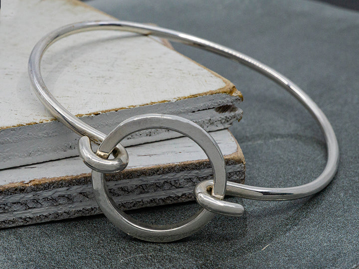 Hinged Circle Bracelet