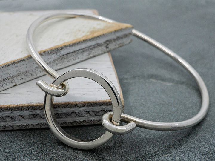 Hinged Circle Bracelet