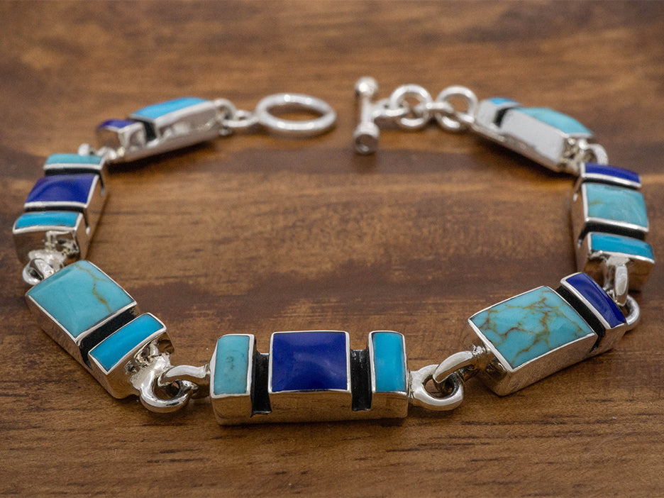 Azul Mosaic Links Bracelet