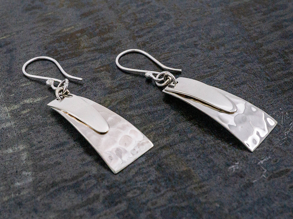 Stacked Trapezoid Earrings