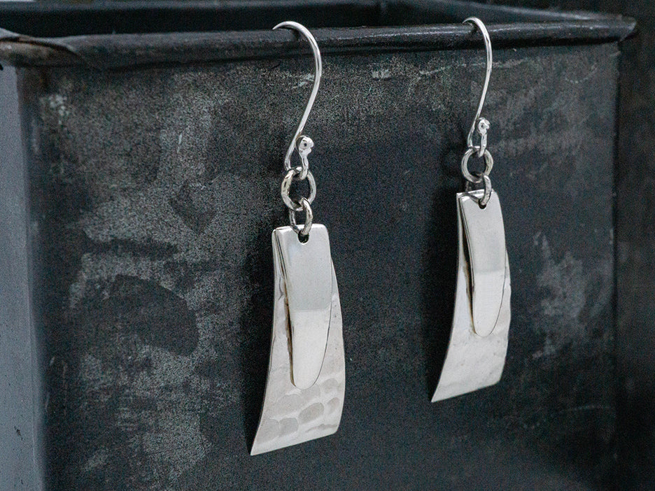 Stacked Trapezoid Earrings