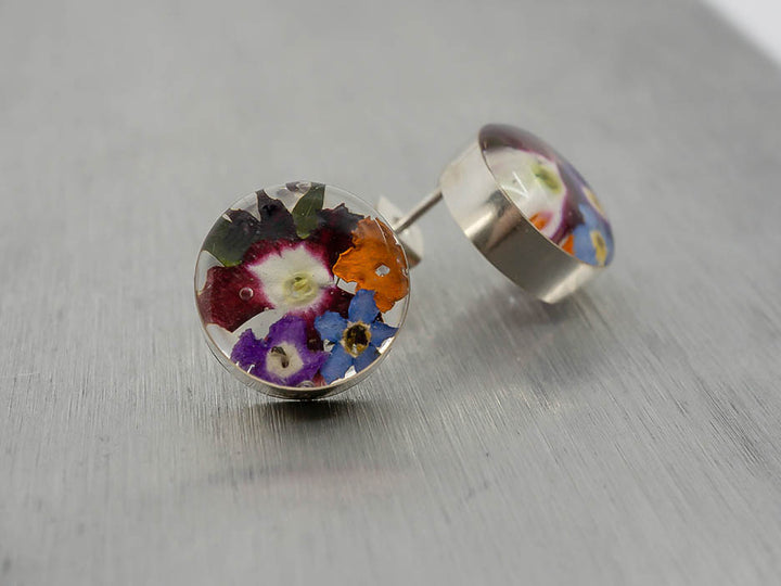 Primavera Earring, Small Round on Post