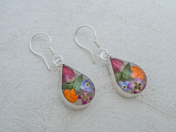 Primavera Earring, Small Teardrop on Hook