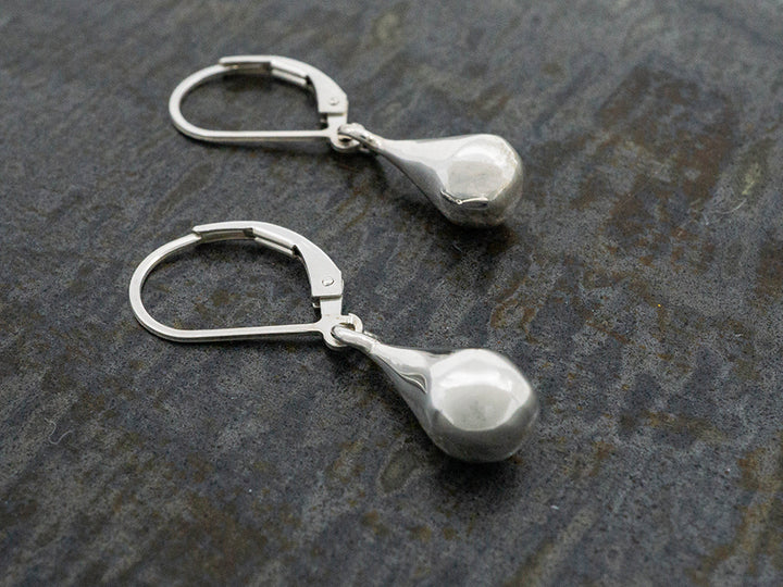 Petite Teardrop Earring on Lever back