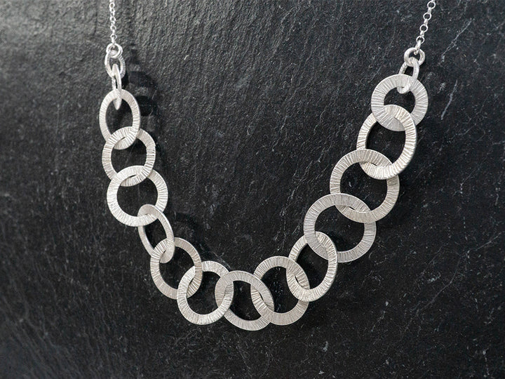 Mazunte Links Necklace on Long Chain