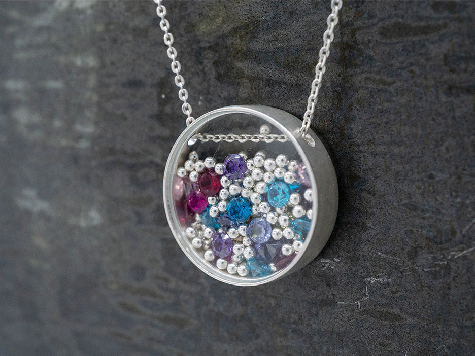 Sparkle Box Necklace