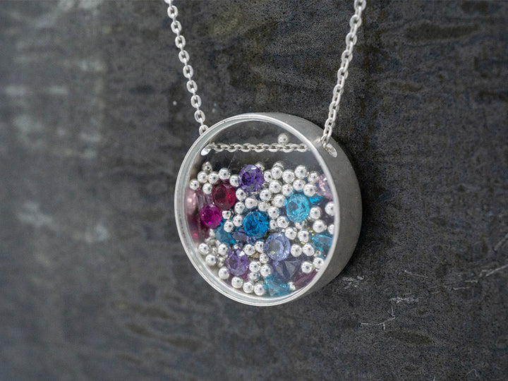 Sparkle Box Necklace