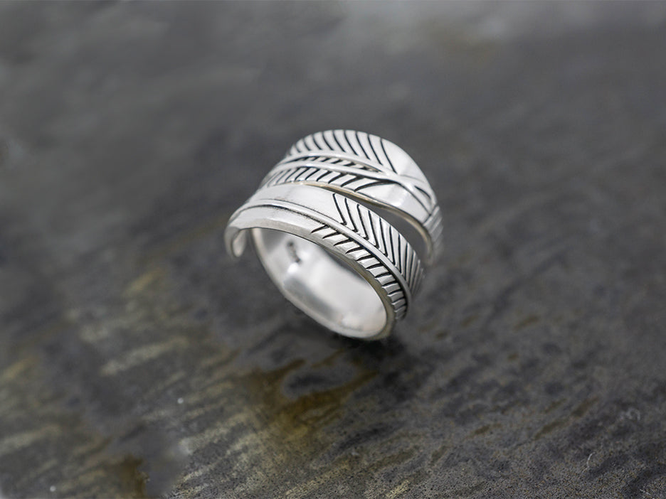 Feather Wrap Ring