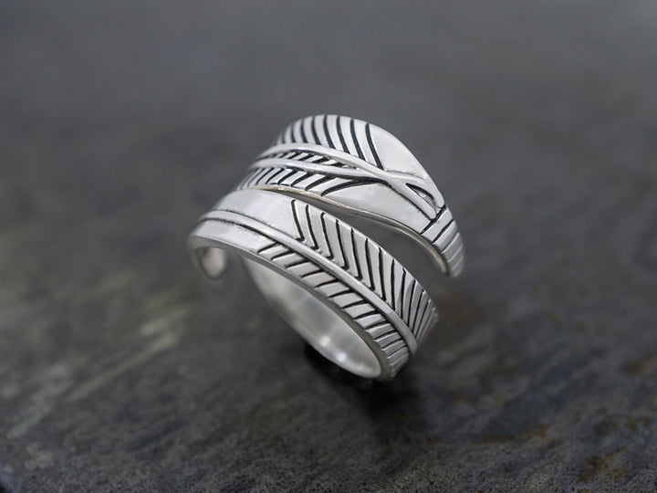 Feather Wrap Ring