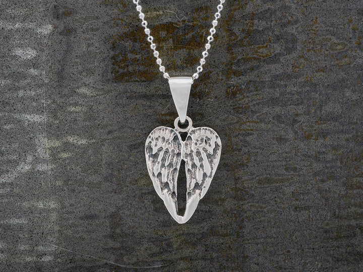 Small Double Angel Wings Pendant