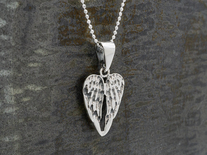 Small Double Angel Wings Pendant