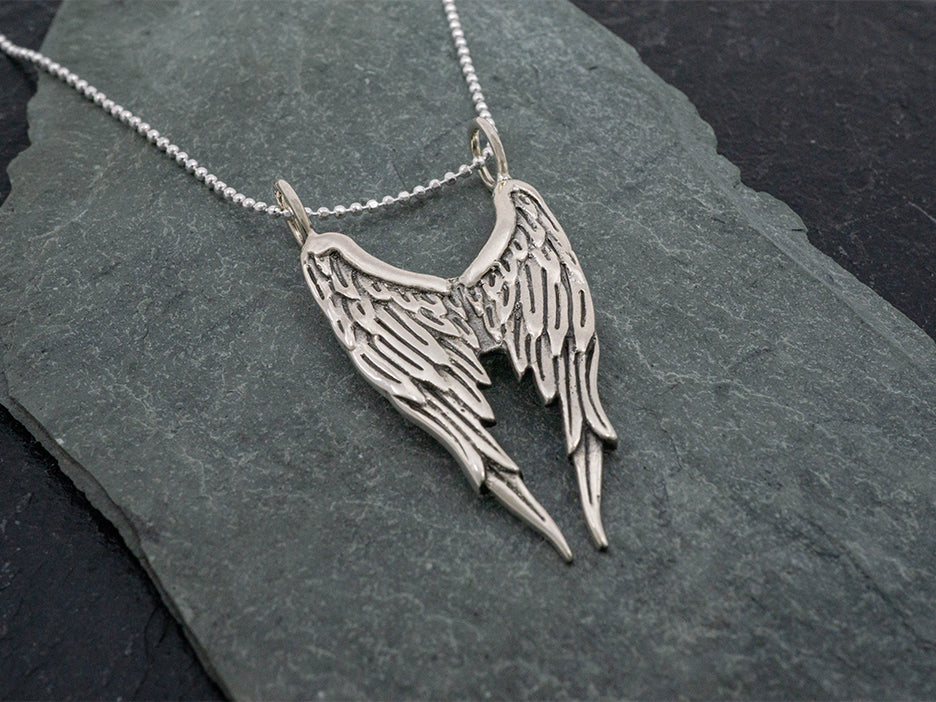 Double Angel Wings Pendant