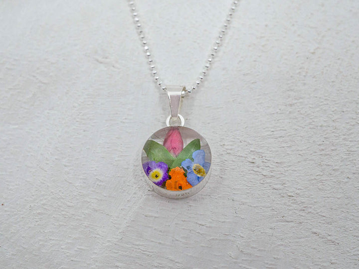 Primavera Necklace, Small Round