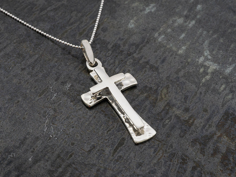 Layered Crosses Pendant