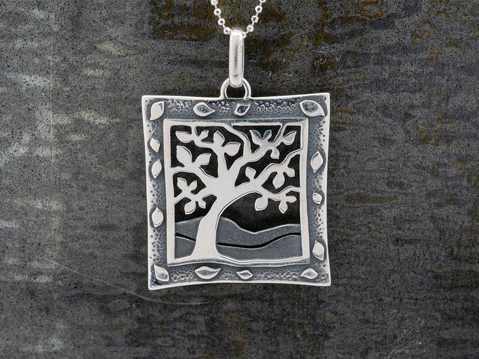 Tree in Landscape Pendant