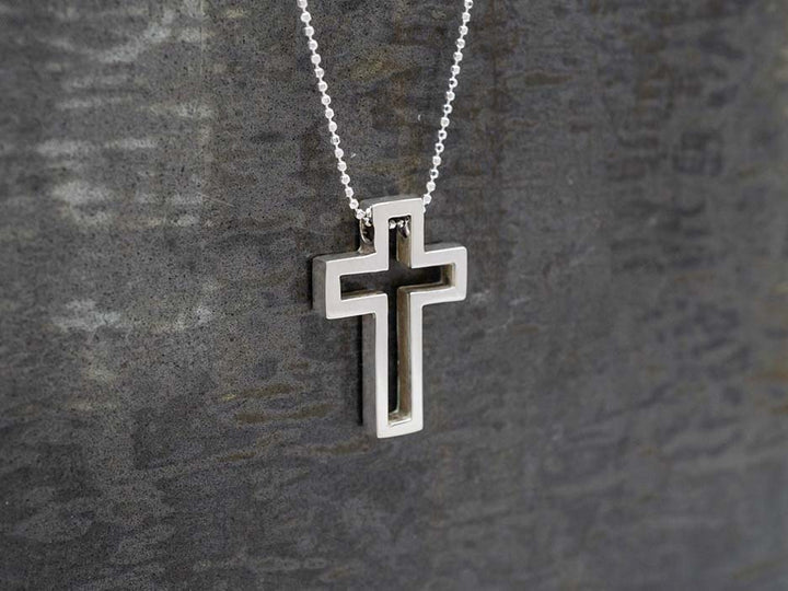 Cross Silhouette Pendant