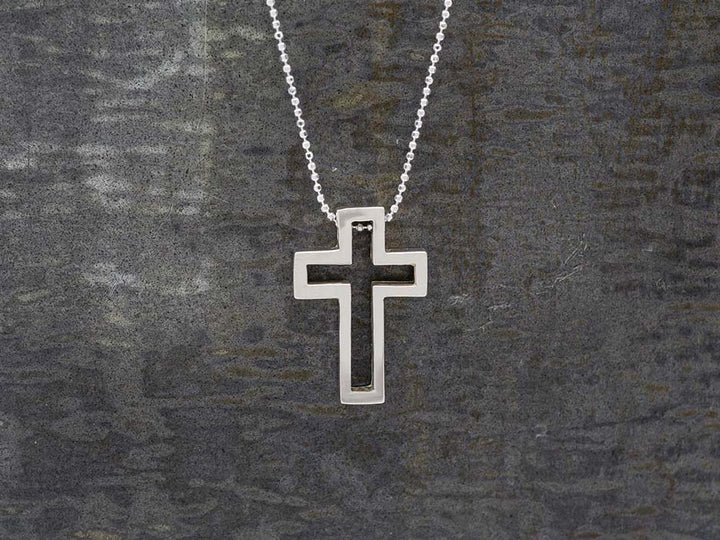 Cross Silhouette Pendant