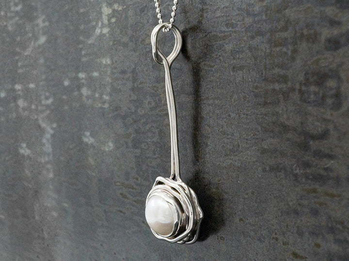 Pearl on Stem Pendant