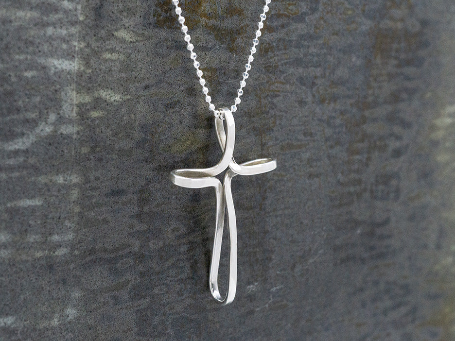 Petite Tiffany Cross Pendant