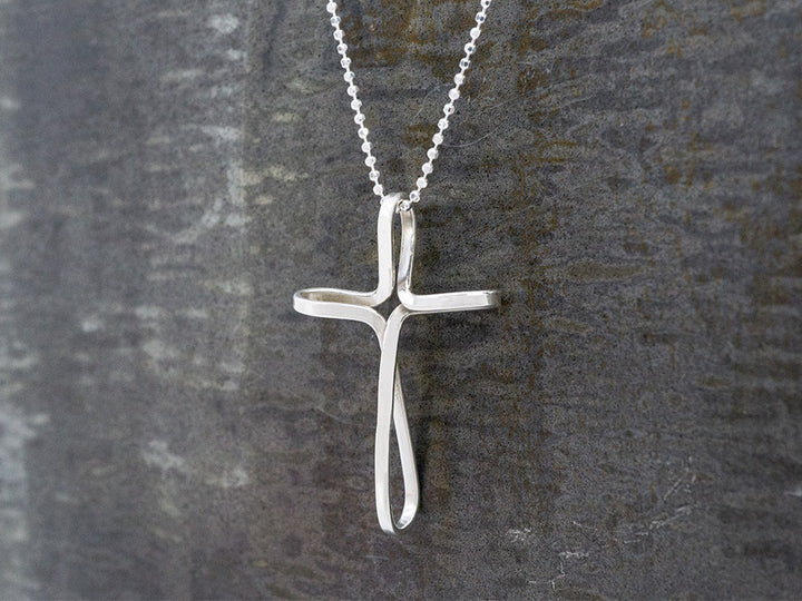 Petite Tiffany Cross Pendant