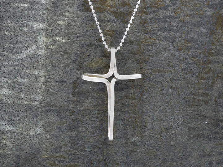 Petite Tiffany Cross Pendant